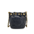 CHANEL VINTAGE BICOLORE DRAWSTRING CHAIN SHOULDER BAG BLACK LAMB SKIN 90269268 - PURPOSE