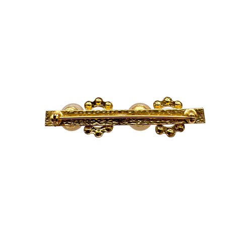 CHANEL COCO BROOCH FAUX PEARL ACCESSORY 01A 90269271 - PURPOSE
