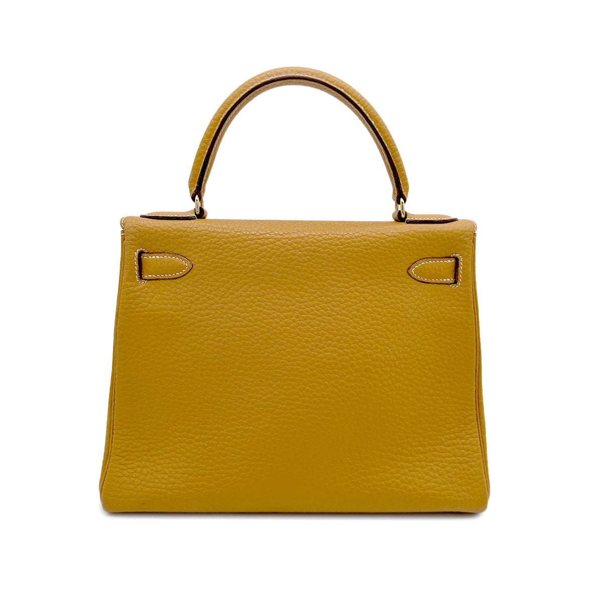 HERMES KELLY 28 RETOURNE NATURAL ARDENNES HAND SHOULDER BAG 〇W GHW 90269585