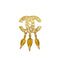 CHANEL VINTAGE COCOMARK DREAM CATCHER BROOCH ACCESSORY 95A 90269633 - PURPOSE