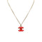 CHANEL NECKLACE COCOMARK PINK ACCESSORY 04A 90269650 - PURPOSE