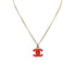 CHANEL NECKLACE COCOMARK PINK ACCESSORY 04A 90269650 - PURPOSE