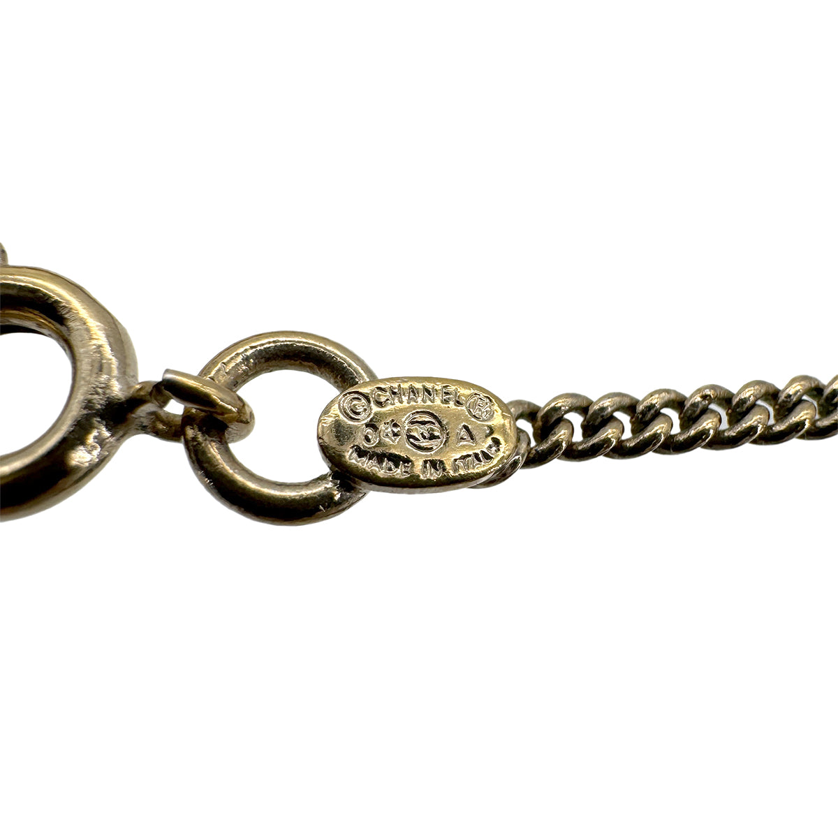 CHANEL NECKLACE COCOMARK PINK ACCESSORY 04A 90269650