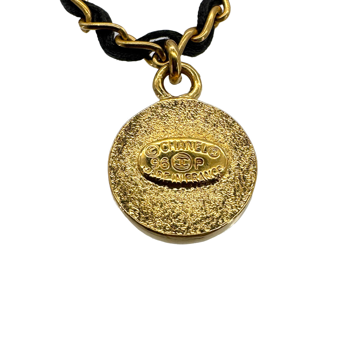 CHANEL VINTAGE NECKLACE COCOMARK ACCESSORY 96P 90269654