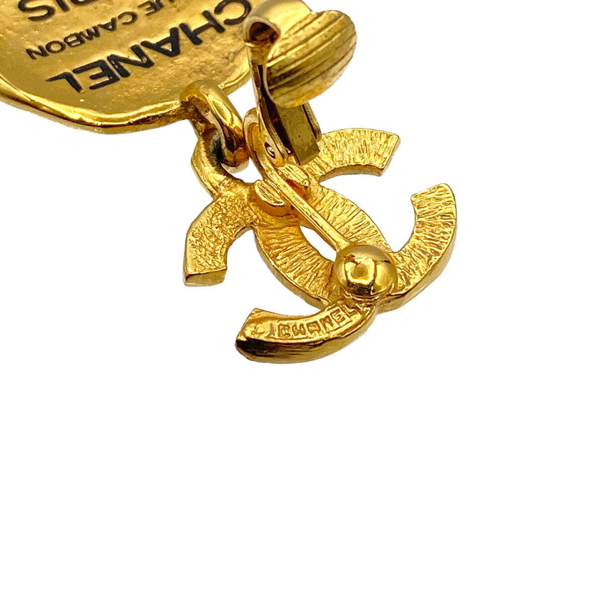 CHANEL VINTAGE EARRINGS COCOMARK SWING ACCESSORY 90269668