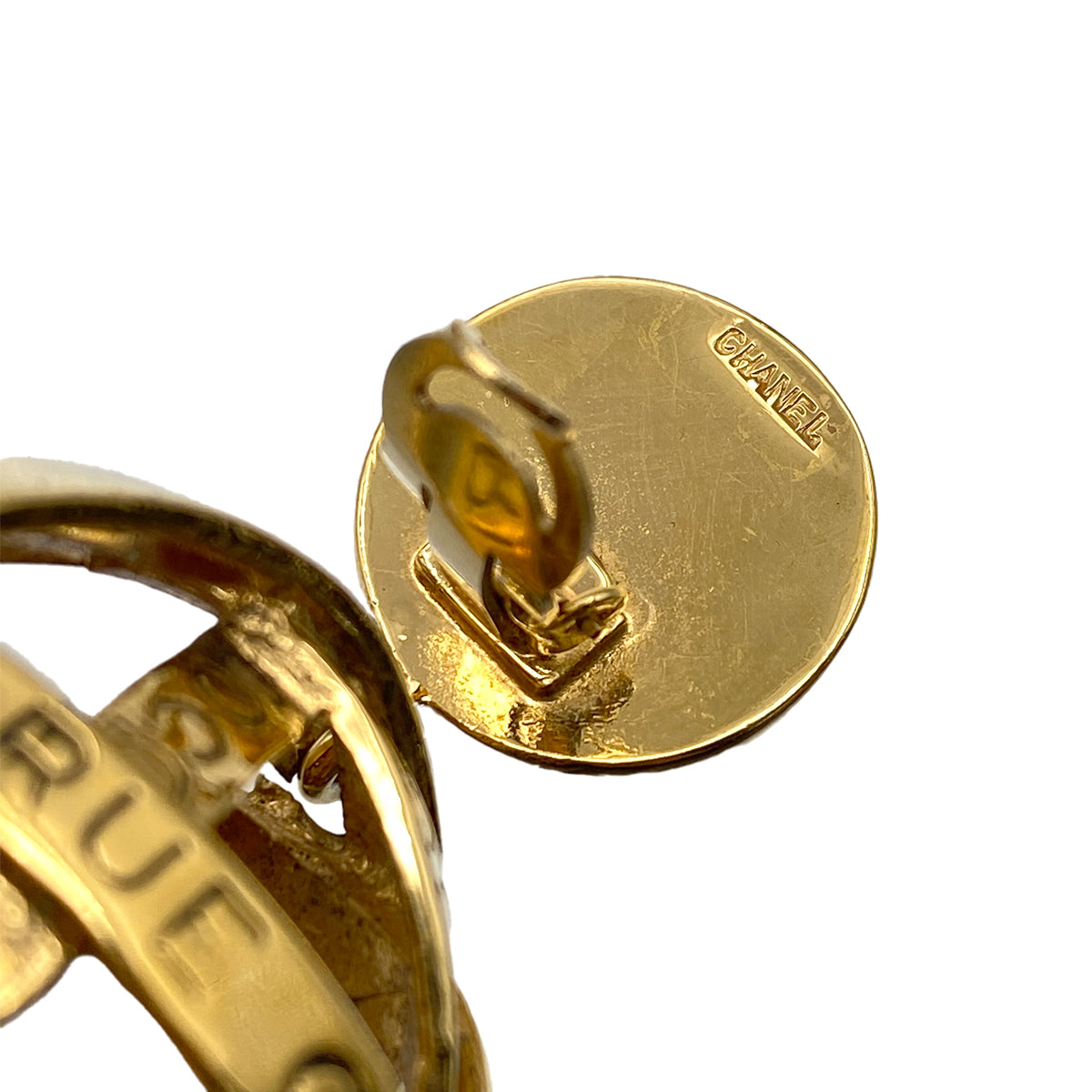 CHANEL VINTAGE EARRINGS CAMBON ACCESSORY 90269682