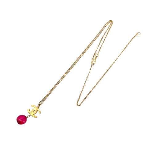CHANEL NECKLACE COCOMARK COLOR STONE ACCESSORY B11A 90269688 - PURPOSE