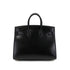 HERMES BIRKIN 25 SELLIER BLACK BOX CALF HAND BAG U GHW 90302850 - PURPOSE
