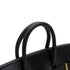 HERMES BIRKIN 25 SELLIER BLACK BOX CALF HAND BAG U GHW 90302850 - PURPOSE