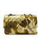 CHANEL CLASSIC DOUBLE FLAP MEDIUM CHAIN SHOULDER BAG METALLIC GOLD 90269841 - PURPOSE
