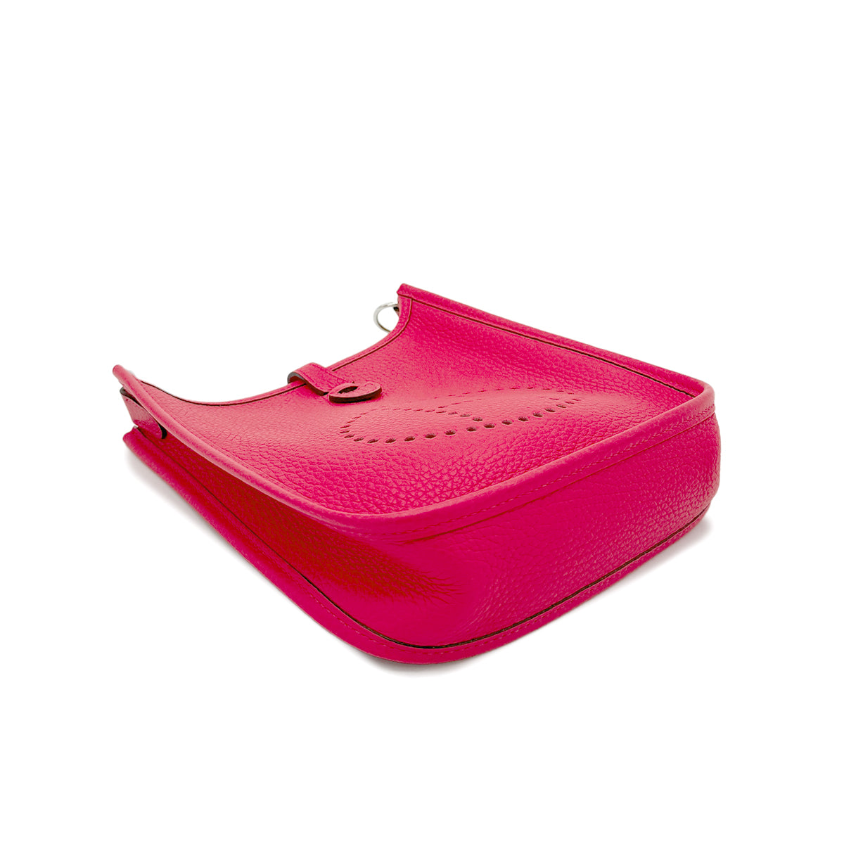 HERMES EVELYNE TPM ROSE EXTREME TAURILLON CLEMENCE SHOULDER BAG A 90269849