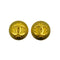 CHANEL VINTAGE EARRINGS ROUND COCOMARK ACCESSORY 95P 90269863 - PURPOSE