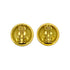 CHANEL VINTAGE EARRINGS ROUND COCOMARK ACCESSORY 95P 90269863 - PURPOSE