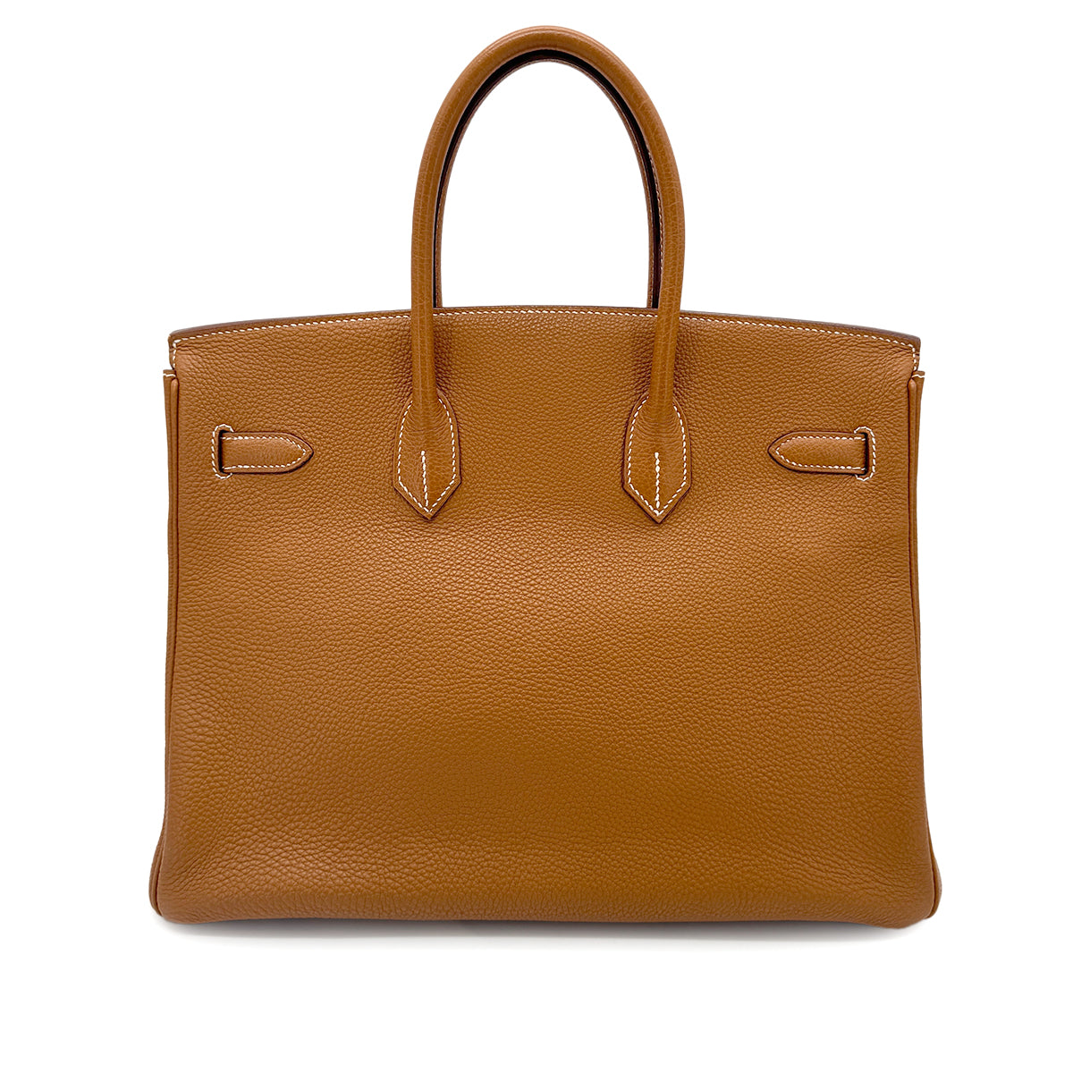 HERMES BIRKIN 35 GOLD TOGO HAND BAG □J GHW 90269881