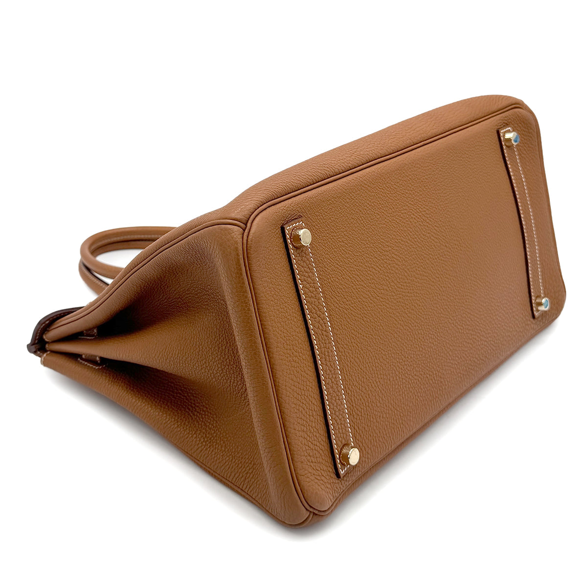 HERMES BIRKIN 35 GOLD TOGO HAND BAG □J GHW 90269881