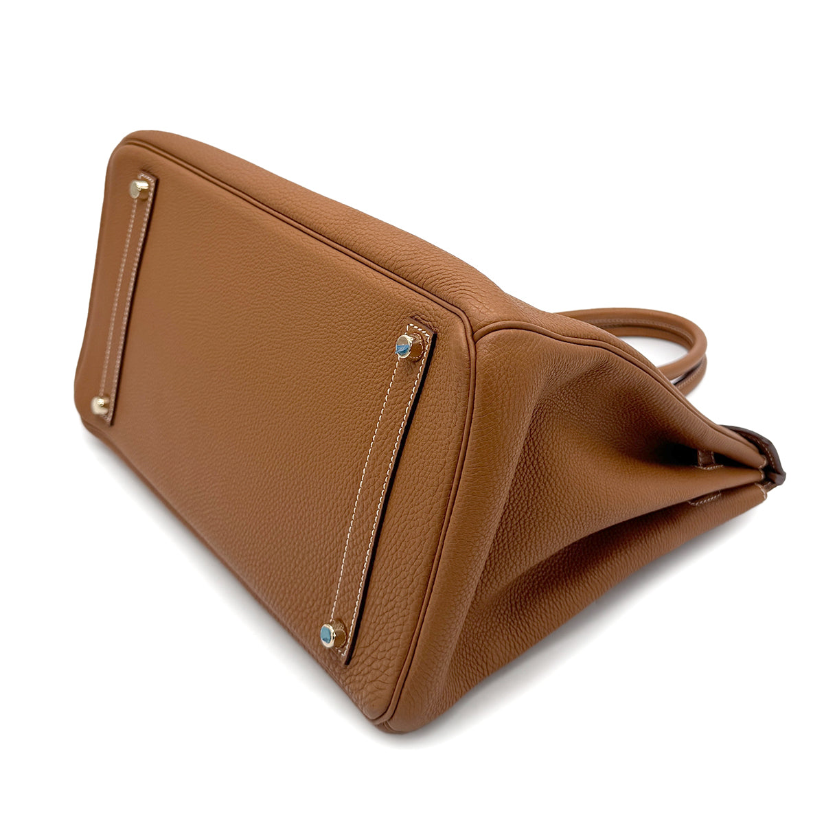 HERMES BIRKIN 35 GOLD TOGO HAND BAG □J GHW 90269881