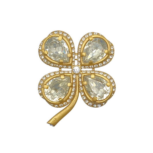 CHANEL COCOMARK BROOCH RHINESTONE ACCESSORY 01C 90269890