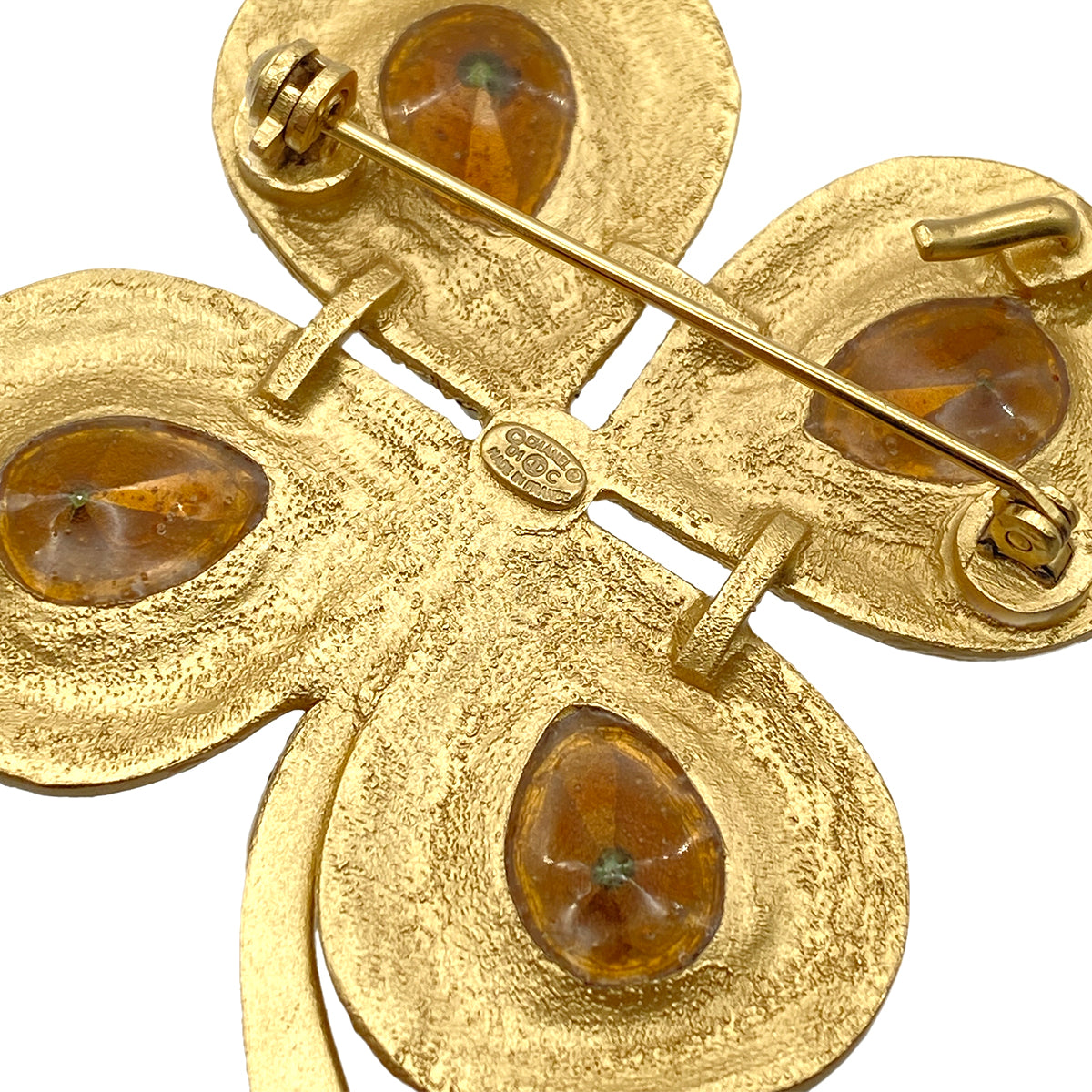 CHANEL COCOMARK BROOCH RHINESTONE ACCESSORY 01C 90269890