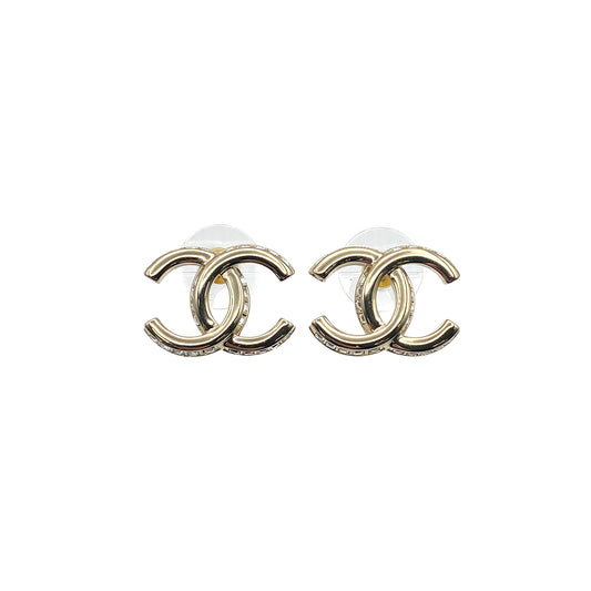 CHANEL EARRINGS COCOMARK RHINESTONE ACCESSORY B23B 90269903