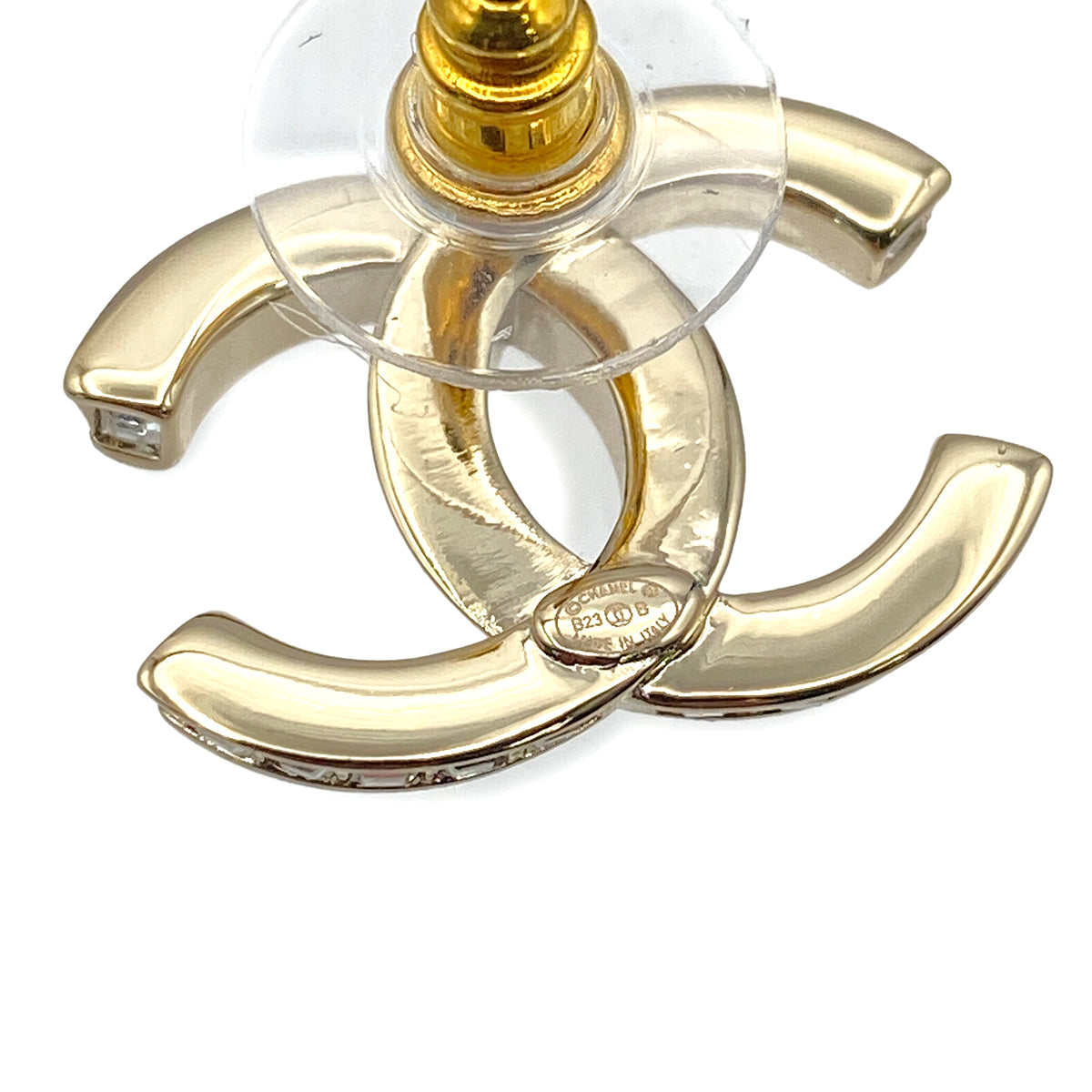 CHANEL EARRINGS COCOMARK RHINESTONE ACCESSORY B23B 90269903