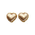 CHANEL VINTAGE EARRINGS COCOMARK HEART FAUX PEARL ACCESSORY 28 90269934 - PURPOSE
