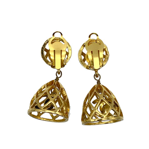 CHANEL VINTAGE EARRINGS BELL MOTIF COCOMARK ACCESSORY 90269939 - PURPOSE