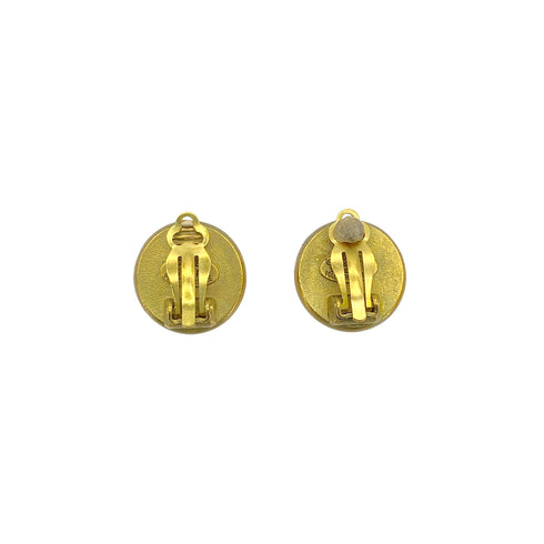 CHANEL VINTAGE EARRINGS LOGO FAUX PEARL ACCESSORY 94P 90270319 - PURPOSE