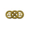CHANEL VINTAGE COCOMARK BROOCH GOLD ACCESSORY 93C 90270329 - PURPOSE
