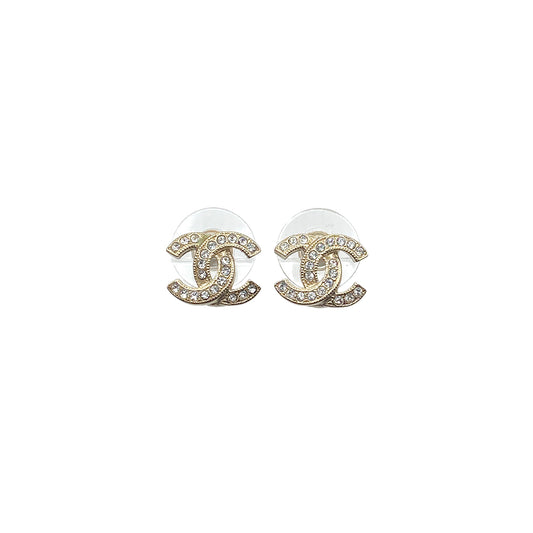 CHANEL EARRINGS COCOMARK RHINESTONE ACCESSORY F19V 90270342