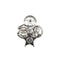 CHANEL COCOMAK PARIS DALLAS STAR EMBLEM BROOCH SILVER ACCESSORY B14A 90270355 - PURPOSE