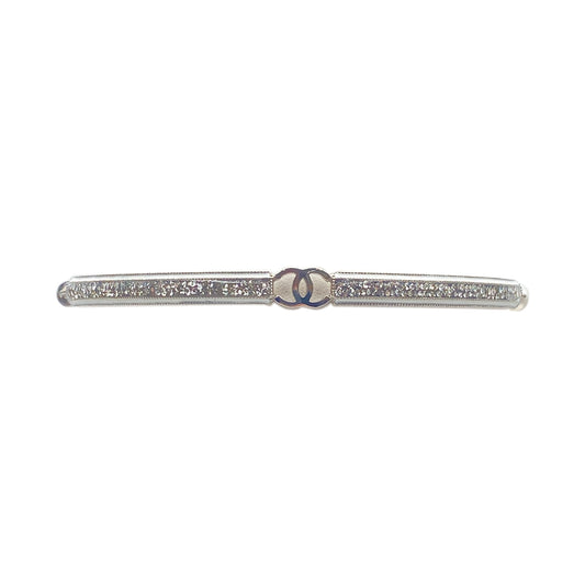 CHANEL NECKLACE CHOKER COCOMARK RHINESTONE FAUX PEARL ACCESSORY A25C 90270357