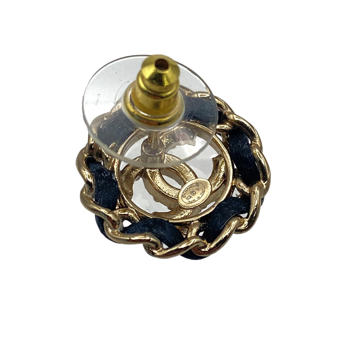 CHANEL EARRINGS COCOMARK RHINESTONE ACCESSORY B25V 90270358