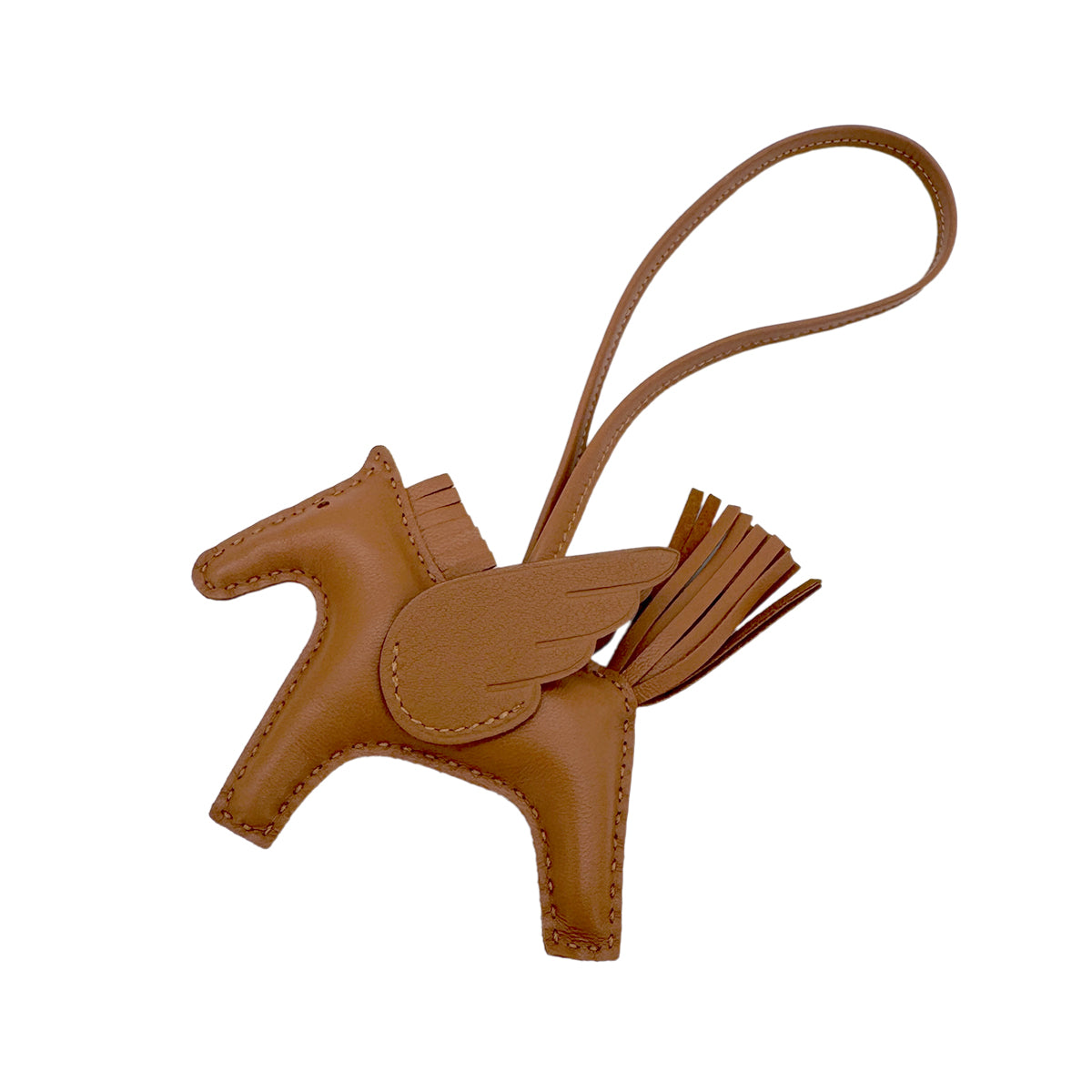 HERMES BAG CHARM RODEO PEGASUS PM SO GOLD W 90270373