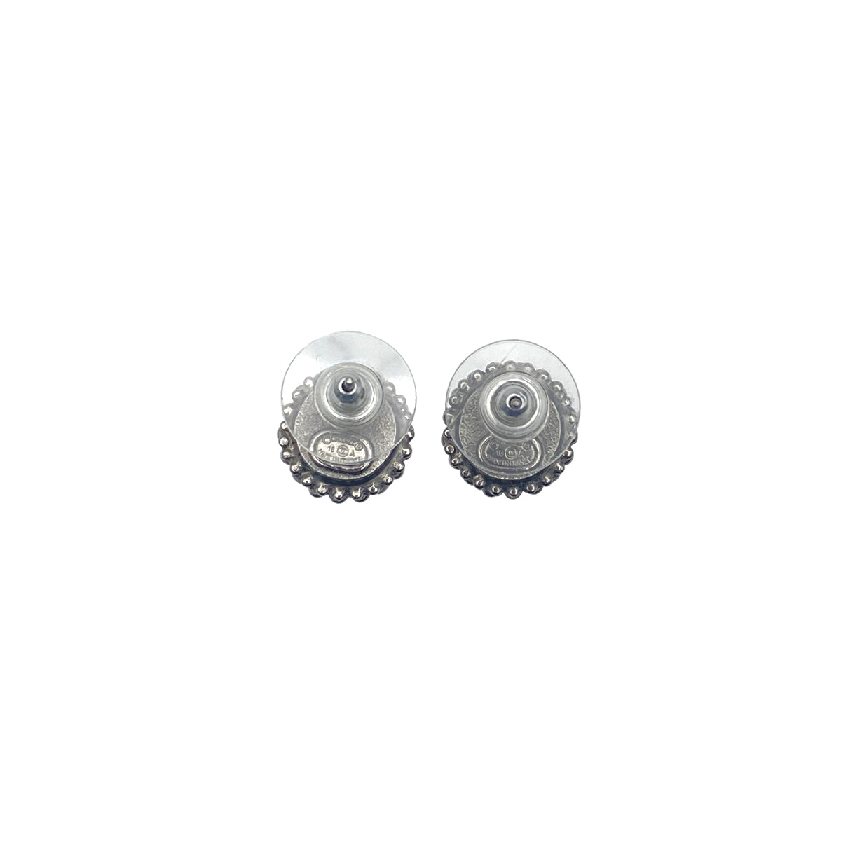 CHANEL EARRINGS COCOMARK FAUX PEARL RHINESTONE ACCESSORY 16A 90270377