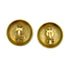 CHANEL VINTAGE EARRINGS COCOMARK GOLD 94A 90270387 - PURPOSE