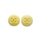 CHANEL VINTAGE EARRINGS COCOMARK PLASTIC ACCESSORY 96C 90270772 - PURPOSE