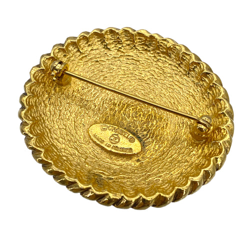CHANEL VINTAGE BROOCH HORSEBACK RIDING OVAL ACCESSORY 90270774 - PURPOSE