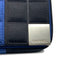 CHANEL VINTAGE CHOCOLATE BAR CHAIN SHOULDER BAG BLUE BLACK SATIN 90270797 - PURPOSE