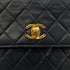 CHANEL VINTAGE MATELASSE 2WAY CHAIN SHOULDER BAG BLACK LAMB SKIN 90270799 - PURPOSE