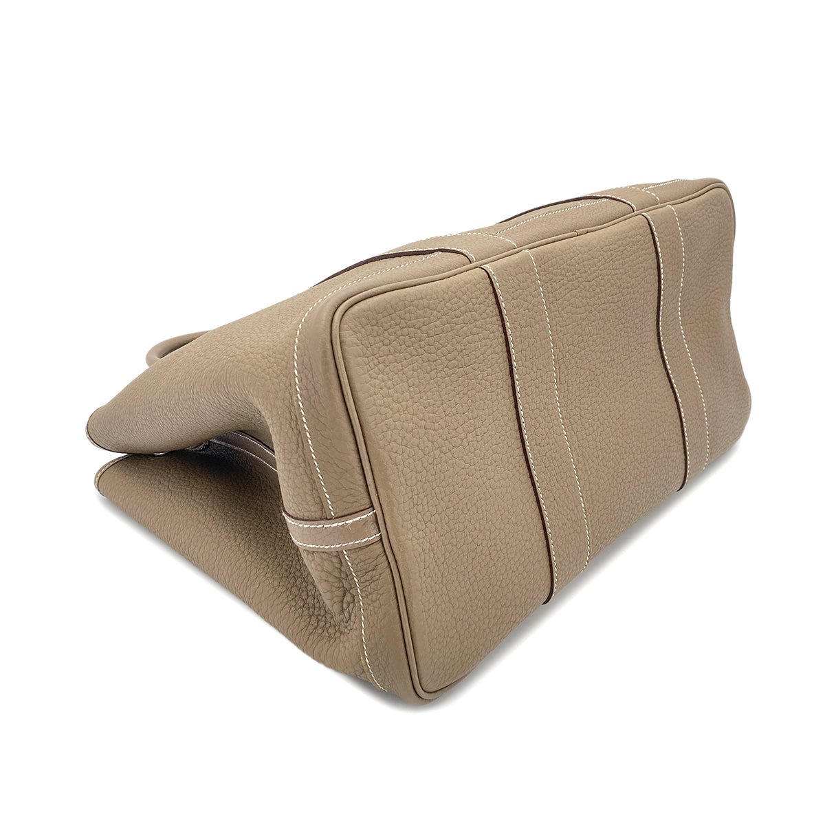 HERMES GARDEN PARTY PM ETOUPE VEAU NEGONDA TOTE BAG □K 90270803