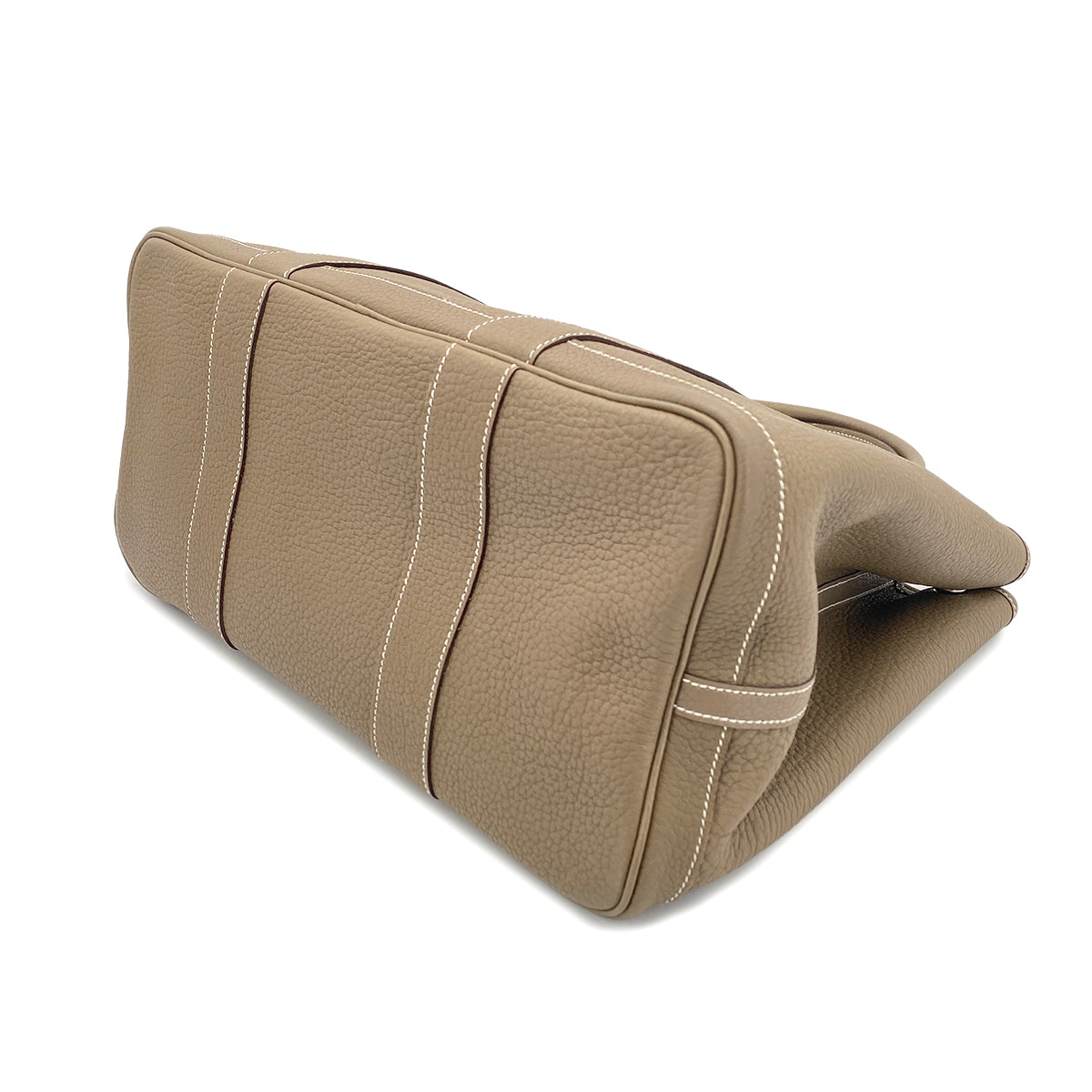 HERMES GARDEN PARTY PM ETOUPE VEAU NEGONDA TOTE BAG □K 90270803