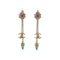 CHANEL EARRINGS COCOMARK FLOWER RHINESTONE SWING ACCESSORY 18C 90270834 - PURPOSE