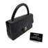 CHANEL VINTAGE PARENT-CHILD BAG PARENTS ONLY BLACK LAMB SKIN 90270847 - PURPOSE