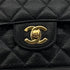 CHANEL VINTAGE CLASSIC FLAP MEDIUM CHAIN SHOULDER BAG BLACK CAVIAR SKIN 90270850 - PURPOSE