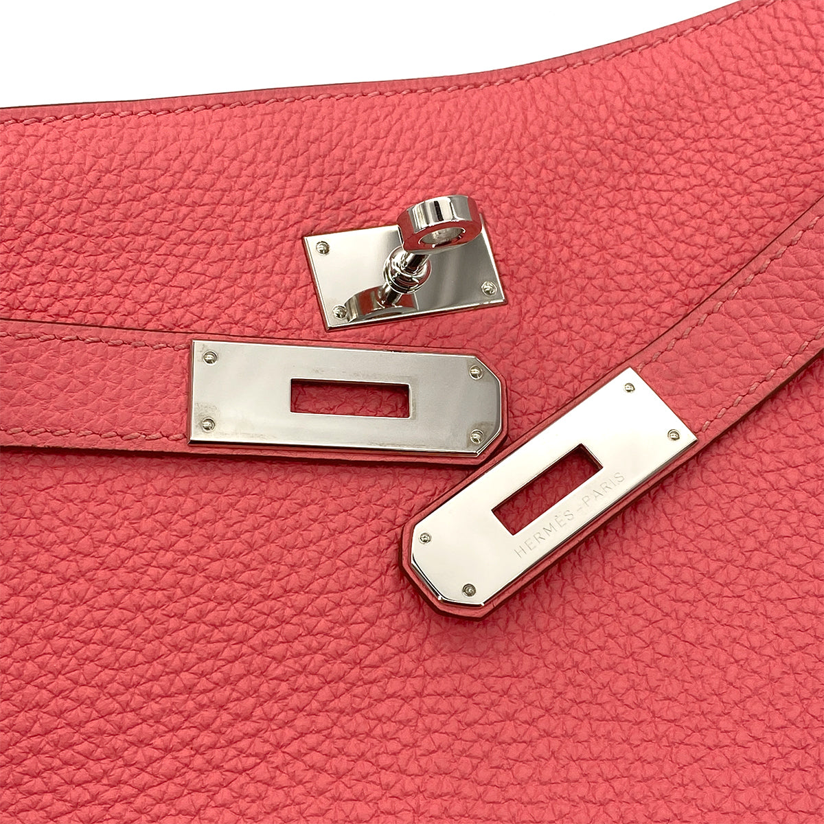 HERMES SO KELLY 26 ROSE AZALEE TAURILLON CLEMENCE SHOULDER BAG □G SHW 90270852