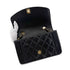 CHANEL VINTAGE DIANA SMALL CHAIN SHOULDER BAG BLACK LAMB SKIN 90270854 - PURPOSE