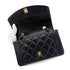 CHANEL VINTAGE DIANA SMALL CHAIN SHOULDER BAG BLACK LAMB SKIN 90270872 - PURPOSE