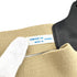 CHANEL VINTAGE SUSPENDER LOGO BEIGE BLACK CANVAS LEATHER 90270873 - PURPOSE