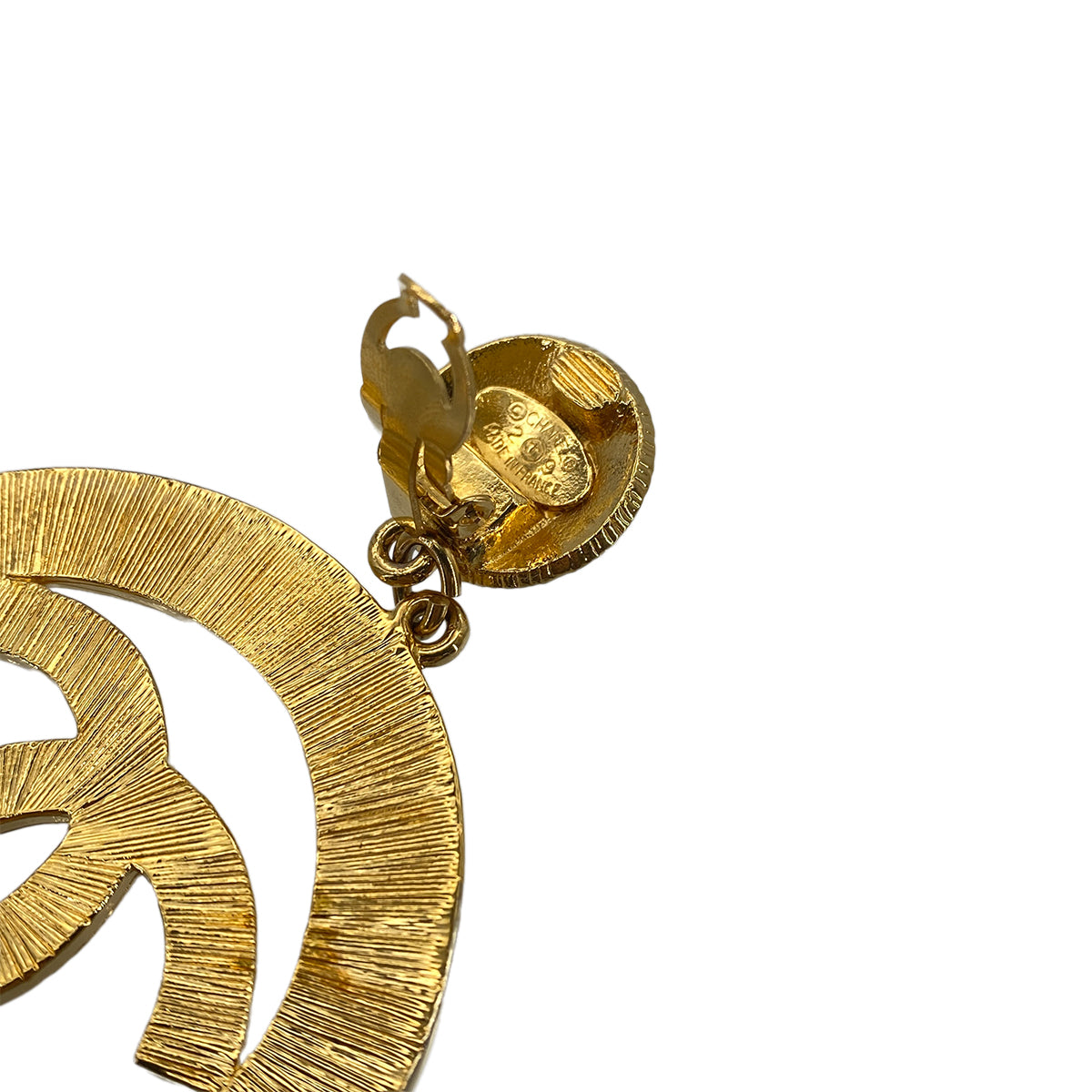 CHANEL VINTAGE EARRINGS BIG COCO ACCESSORY 29 90270874