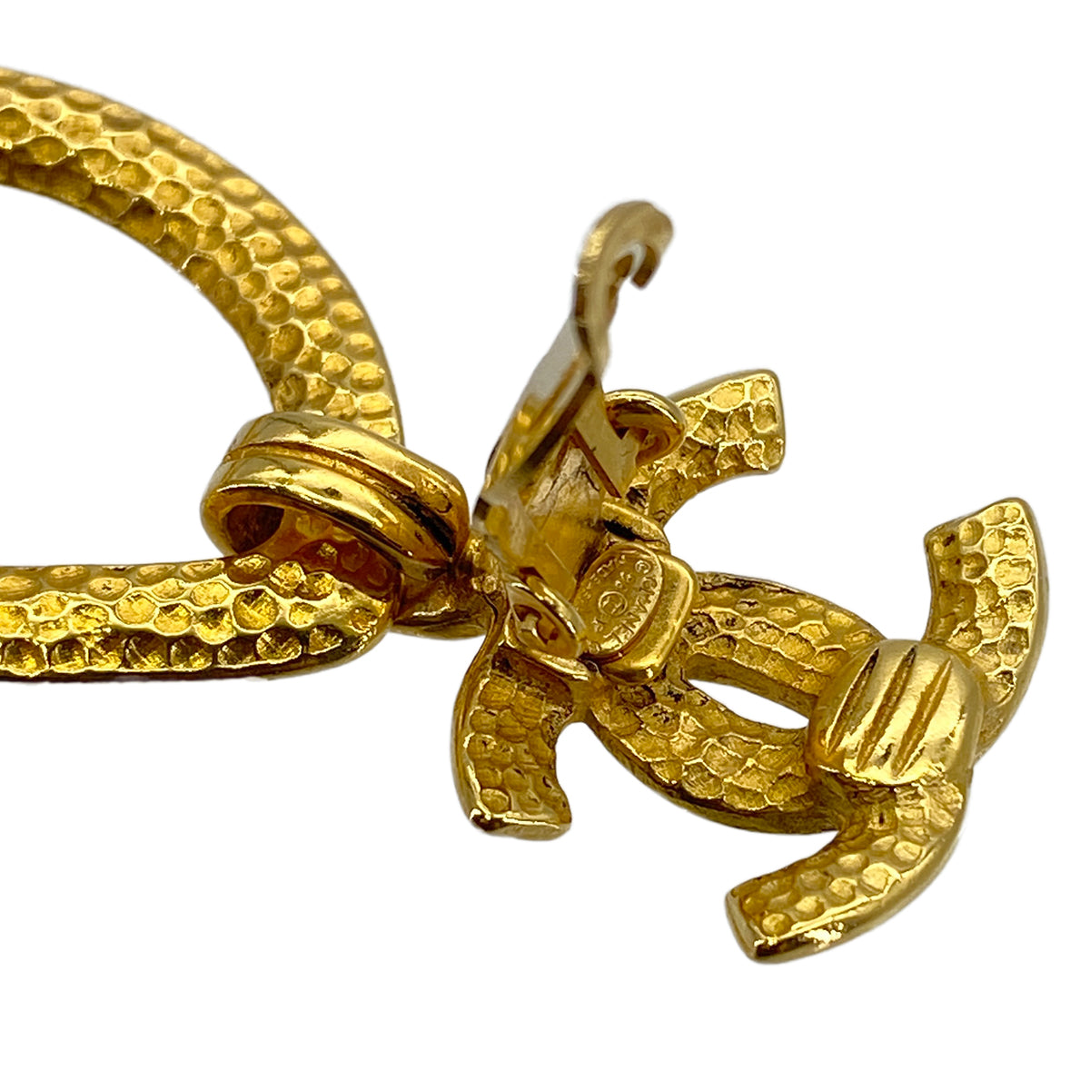 CHANEL VINTAGE EARRINGS COCOMARK ACCESSORY 96P 90270882